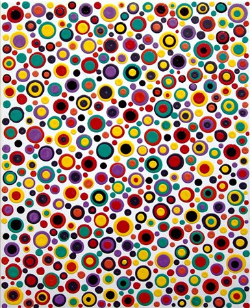 Padelah 1961, Atri (Te) - [Italia] Drops smalto su tela 50x40 cm 2018 firma...