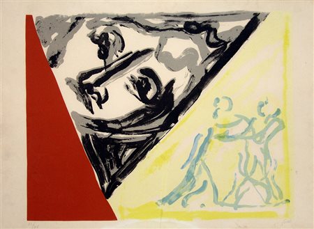 Virgilio Guidi 1891, Roma (Rm) - 1984, Venezia (Ve) - [Italia] senza titolo...