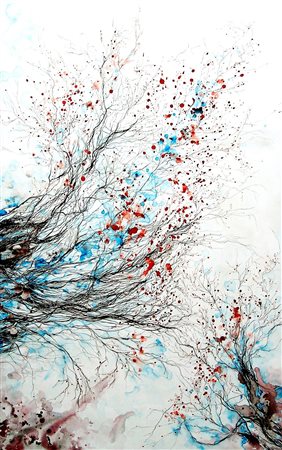 Beatrice Botondi 1985, Terni (Tr) - [Italia] Rovi tecnica mista su tela...