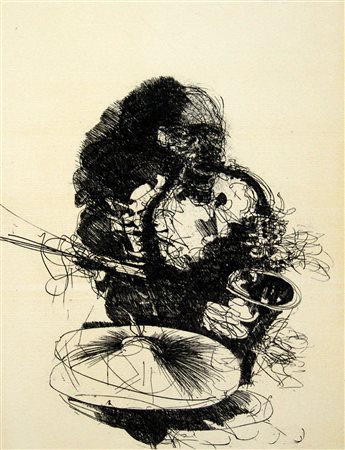 Giancarlo Cazzaniga 1930, Monza (Mb) - 2013, Milano (Mi) - [Italia] Jazz man...