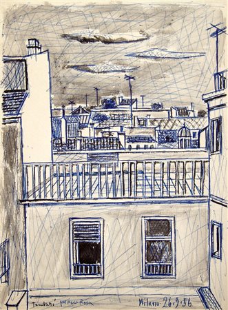 Orfeo Tamburi 1910, Jesi (An) - 1994, Parigi (Francia) - [Italia] Milano...