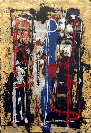 Alfonso Borghi 1944, Campegine (Re) - [Italia] senza titolo litografia 75x55...