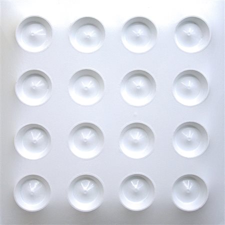 Lotario 1956, Notaresco (Te) - [Italia] senza titolo tela dipinta estroflessa...