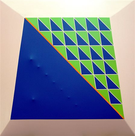 Romano Leli 1957, Aversa (Ce) - [Italia] senza titolo acrilico su tela...