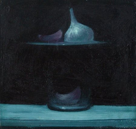 Luigi Frappi 1938, Foligno (Pg) - [Italia] senza titolo olio su tavola 20x20...