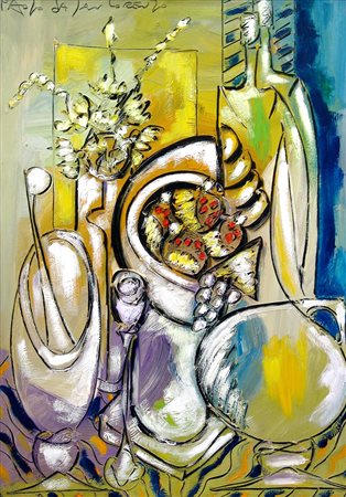 Paolo da San Lorenzo 1935, San Lorenzo in Campo (Pu) - [Italia] Natura morta...