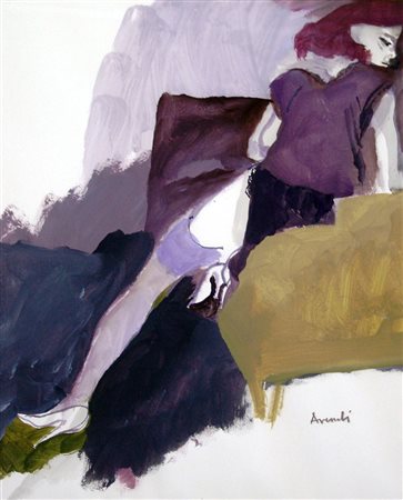 Marcello Avenali 1912, Roma (Rm) - 1981, Roma (Rm) - [Italia] Sasha gouache...