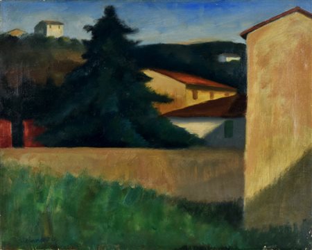 Nino Tirrinnanzi VEDUTA olio su tela, cm 40x52 firmato Provenienza:...