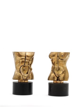 Miguel Berrocal OTTO - Opus 348 e OTRA - Opus 349 bronzo lucidato e patinato,...