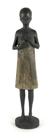 Josef Mussner Zorz Contemporaneo natio di Ortisei "Misereor" h- cm. 68 -...