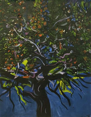 Edo Murtic 1921-2004 "Grande comopsizione" cm. 150x120 acrilico su tela...