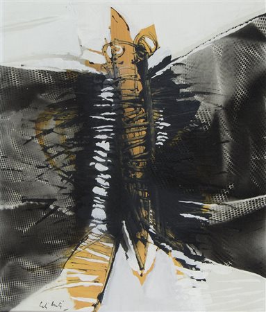 Giorgio Celiberti Udine 1929 "Radiografia" cm. 60x50 - olio su tela Firmato...