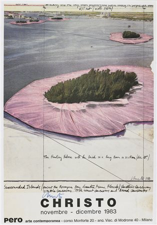 CHRISTO (n. 1935) Senza titolo. Poster. Cm 70,00 x 100,00. Manifesto della...