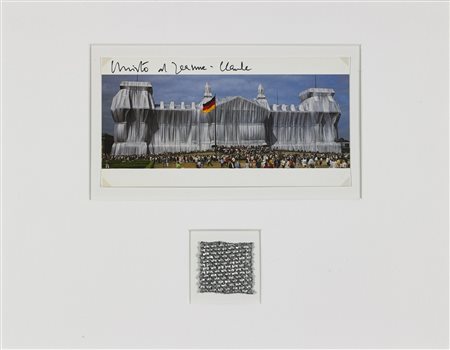 CHRISTO' (n. 1935) & JEANNE-CLAUDE (1935 - 2009) Wrapped Reichstag....
