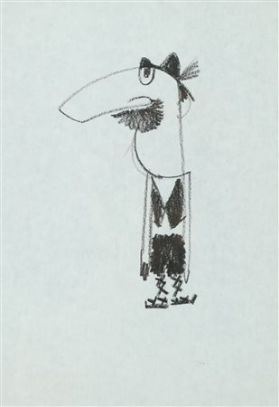 PASCALI PINO (1935 - 1968) Studi Vari. 1963. Carboncino su carta. Cm 22,00 x...