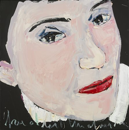 GRECO LEONARDO (n. 1975) Senza titolo. 2005. Olio su tela . Cm 51,00 x 51,00....