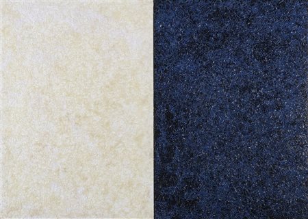 ARDOVINO ROBERTO (n. 1952) Insieme ( bianco) insieme ( blu). 2016. Tecnica...