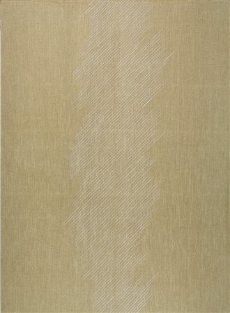 ORTELLI GOTTARDO (1938 - 2003) Senza titolo. Tecnica mista su tela. Cm 95,00...