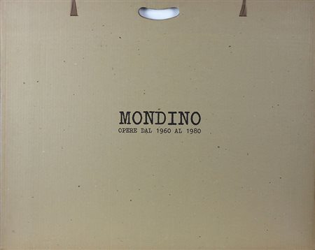ALDO MONDINO, Mondino Opere dal 1960 al 1980, Cartella di N.04 Litografie...