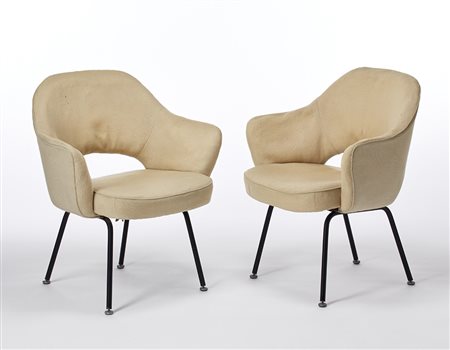Eero Saarinen (Kirkkonummi 1910 - Ann Arbor 1961)Coppia di poltroncine...