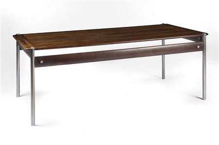 Sven Ivar Dysthe (Oslo 1931)Tavolo basso modello "1001". Produzione Dokka...