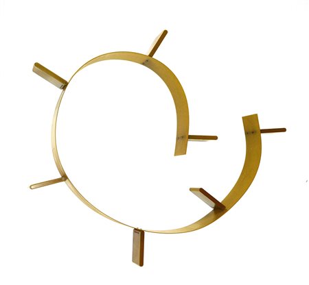 Ron Arad (Tel Aviv 1951)* Libreria sinuosa e flessibile modello "Bookworm"....