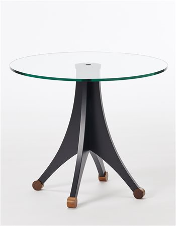 Umberto Asnago * Tavolino modello "Progetti". Produzione Giorgetti, Milano,...