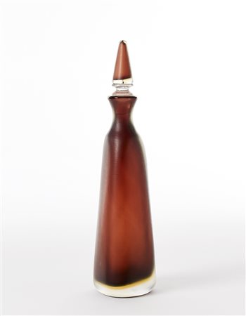 Paolo Venini (Milano 1895 - Venezia 1959)Bottiglia con tappo della serie...