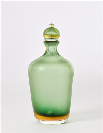 Paolo Venini (Milano 1895 - Venezia 1959)Bottiglia con tappo della serie...