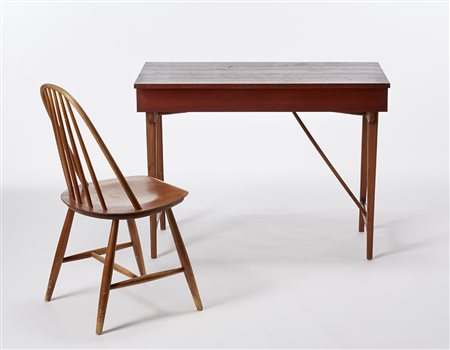 Sven Erik Fryklund (1921 - 2003)Lotto composto da una sedia della serie...