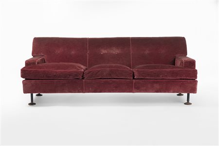 Marco Zanuso (Milano 1916 - Milano 2001)Divano a tre posti modello "Square"....