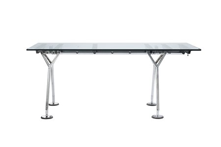 Norman Foster (Stockport 1935)Scrivania modello "Nomos". Produzione Tecno,...