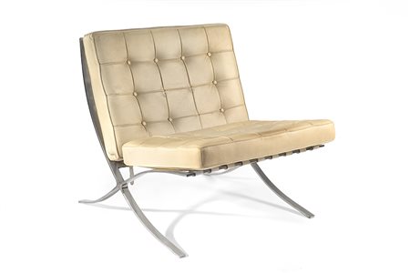 Ludwig Mies van der Rohe (Aquisgrana 1886 - Chicago 1969)Poltrona modello...