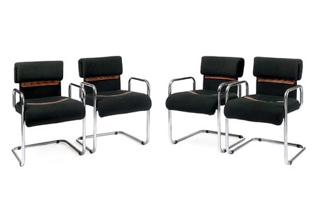 Guido Faleschini Quattro sedie. Produzione Mariani, Italia, anni '70....