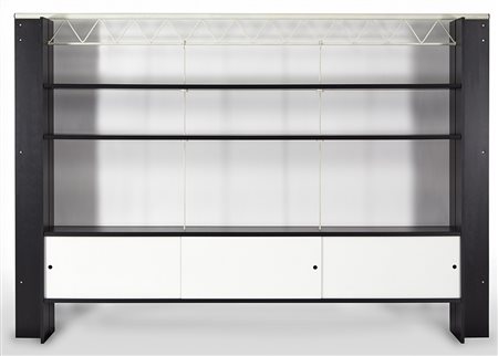 Giotto Stoppino (1926-2011) e Lodovico Acerbis (1939) * Libreria con ripiani...