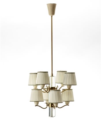 Pietro Chiesa (Milano 1892 - Parigi 1948)(Attribuito)Piccolo lampadario a...