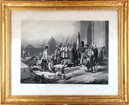 JAZET JEAN PIERRE MARIE (1788 - 1871) Scene della Rivoluzione Francese,...