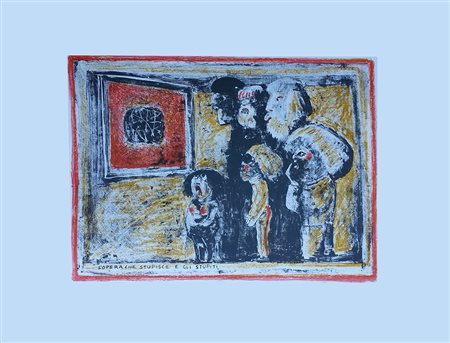 Salvatore Fiume (Comiso 1915 - Milano 1997) L'opera che stupisce e gli...