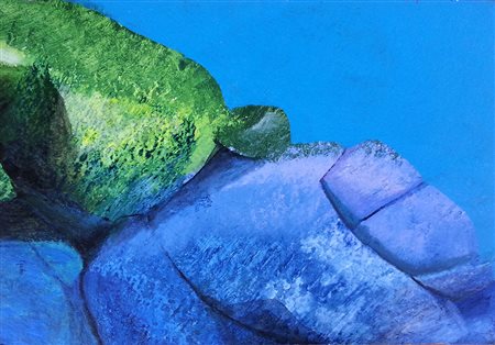 Bartolomeo Gatto (Moio della Civitella 1938) Immagine sarda Olio su masonite...