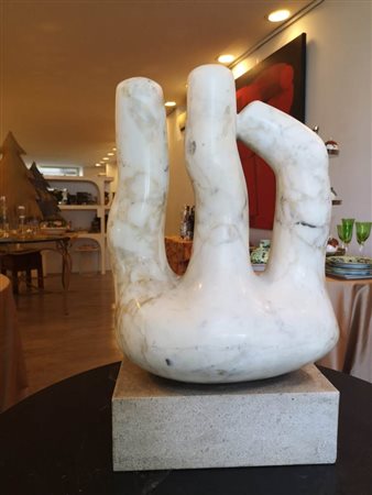 Janos Stryk (Godreszentmarton 1933 - Brighton 2001) Colloquio a tre Scultura...