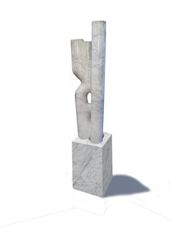 Janos Stryk (Godreszentmarton 1933 - Brighton 2001) Incontro verticale...