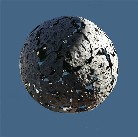 Giovanni Gioia Sfera Scultura in bronzo Diametro cm 50