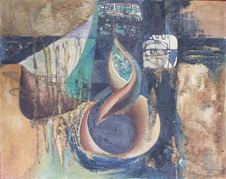 Madhù Bhatnagar (Aligarh, Uttar Pradesh 1949) Vishnu - Materialismo e Lacrime...