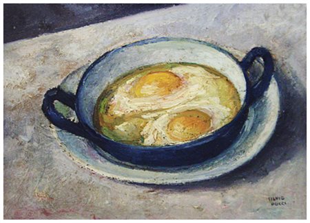 SILVIO PUCCI Pistoia 1892 – Firenze 1961 Senza titolo Olio su tela 25 x 35....