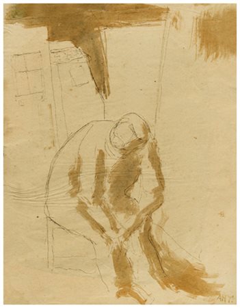 ANTONIO POSSENTI Lucca 1933 – Lucca 2016 Senza titolo anni 60 Pittura e...