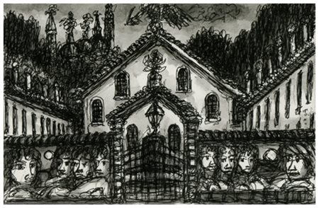 TONO ZANCANARO Padova 1906 – Padova 1985 Senza titolo 1973 ca. Inchiostro su...