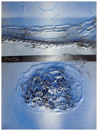 GUIDO ANTONI Trieste 1919 – Trieste 2007 Orizzonte Olio, tec. mista e...