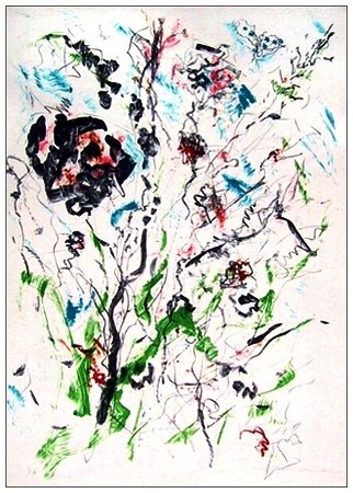 ERNESTO TRECCANI Milano 1920 – Milano 2009 Senza titolo Litografia a colori...