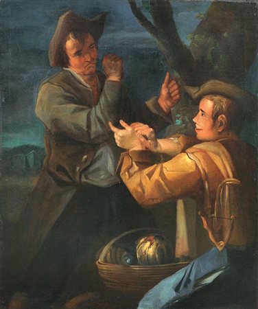 Giacomo Francesco Cipper GIOCATORI DI MORRA L’opera è accompagnata dall’...