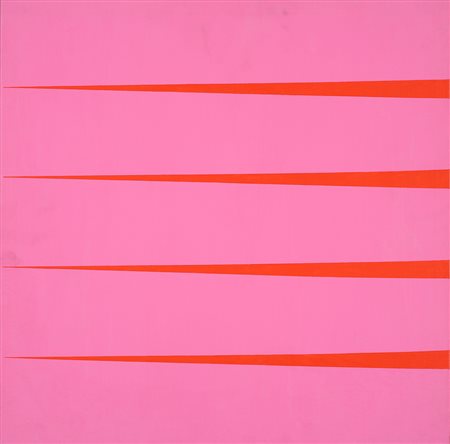 ANGELO DOZIO 1941 I.6 Acrilico su tela, cm. 50 x 50 Firmato sul retro Prov....